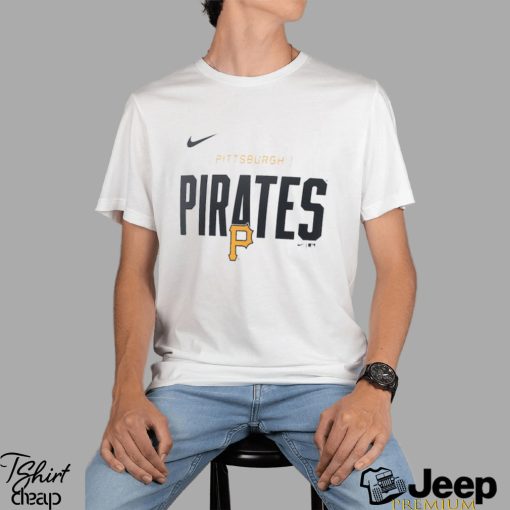 Pittsburgh Pirates Nike Home Team Bracket Stack T Shirt