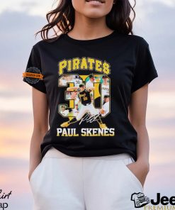 Pittsburgh Pirates Paul Skenes number 30 signature shirt