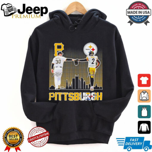 Pittsburgh Pirates Paul Skenes x Pittsburgh Steelers Justin Fields shirt