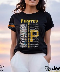 Pittsburgh Pirates Team Signature 2024 Unisex T Shirt