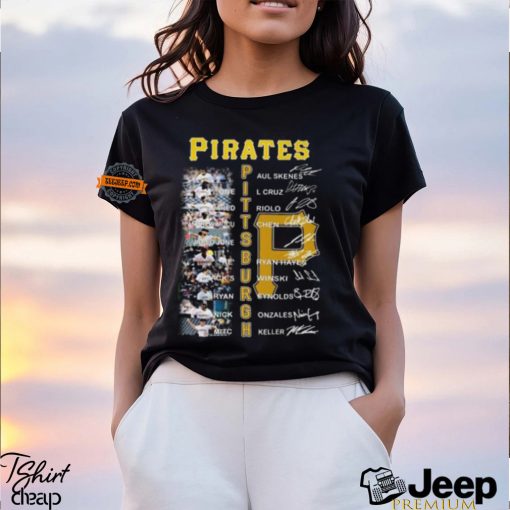 Pittsburgh Pirates Team Signature 2024 Unisex T Shirt