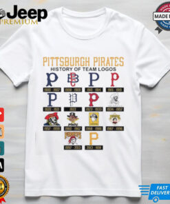 Pittsburgh Pirates history of team logos shirt