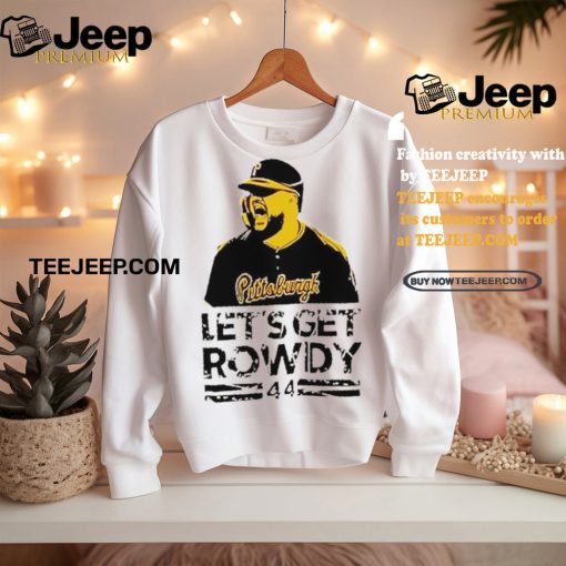 Pittsburgh Pirates let’s get Rowdy Tellez 44 Shirt