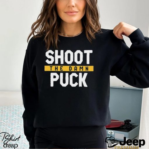 Pittsburgh Shoot The Damn Puck Shirt