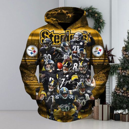 Pittsburgh Steelers 3D Printed Hoodie Ver 48