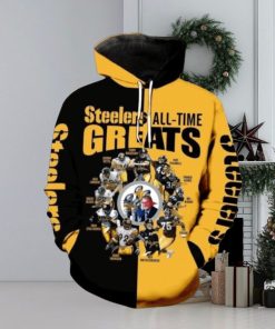 Pittsburgh Steelers All Time 3D Hoodie