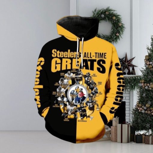 Pittsburgh Steelers All Time 3D Hoodie