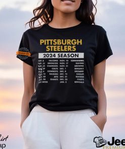 Pittsburgh Steelers Complete Schedule 2024 Shirt