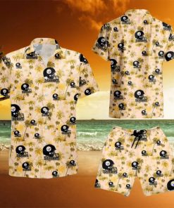 Pittsburgh Steelers Football Team Aop Aloha Summer Hawaiian Shirt And Short