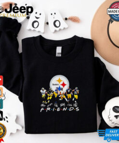 Pittsburgh Steelers Friends football players signatures shirt