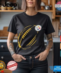 Pittsburgh Steelers G III 4Her by Carl Banks Subtle Football Fitted T Shirt