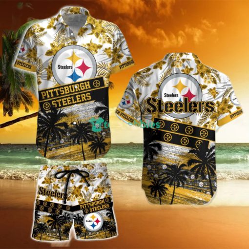 Pittsburgh Steelers Hawaiian Shirt And Summer Shorts For Fans