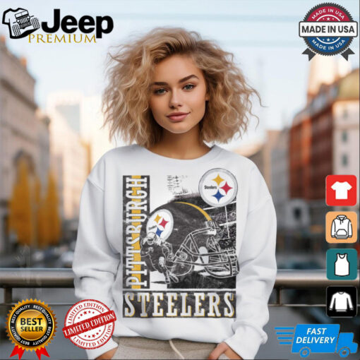 Pittsburgh Steelers Helmet Dash T Shirt