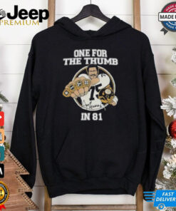 Pittsburgh Steelers Joe Greene One For The Thumb In 81 Shirt