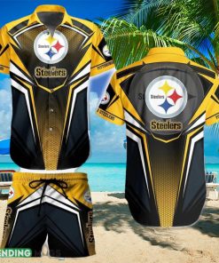 Pittsburgh Steelers NFL Football Hawaiian Shirt And Short For Best Fans Gift New Trending Beach Holiday