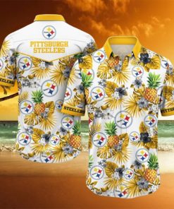 Pittsburgh Steelers NFL Hawaiian Shirt 3D Printed Tropical Pattern Graphic Hawaii Shirt For Fan Ever