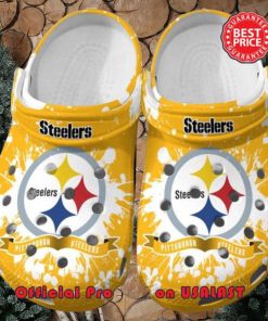 Pittsburgh Steelers NFL New For This Season Trending Crocs Clogs Shoes