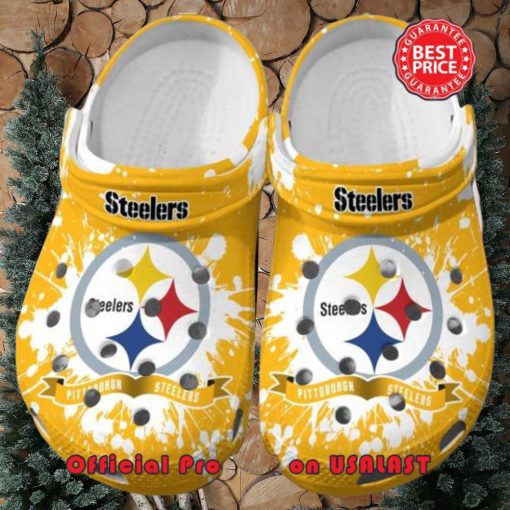 Pittsburgh Steelers NFL New For This Season Trending Crocs Clogs Shoes