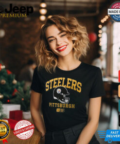 Pittsburgh Steelers Nike Anthracite Helmet Essential T Shirt