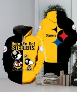 Pittsburgh Steelers Snoopy For Men And Women 3D Hoodie