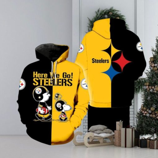 Pittsburgh Steelers Snoopy For Men And Women 3D Hoodie