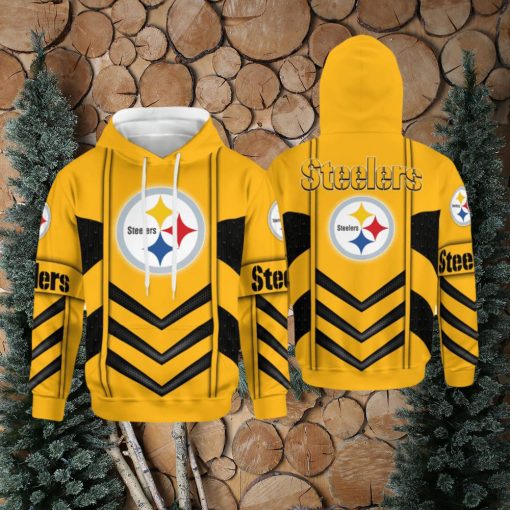 Pittsburgh Steelers Sport Team Ultra All Over Printed 3D Hoodie Winter Gift