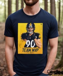 Pittsburgh Steelers T J Watt Was Voted The 2024 Team MVP Poster Classic T Shirt