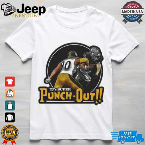 Pittsburgh Steelers T. J. Watt TJ’s Super punch out shirt