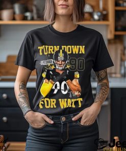 Pittsburgh Steelers TJ Watt 90 Player Football T Shirt