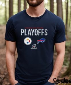 Pittsburgh Steelers Vs Buffalo Bills 2023 Super Wild Card Playoffs Unisex T Shirt