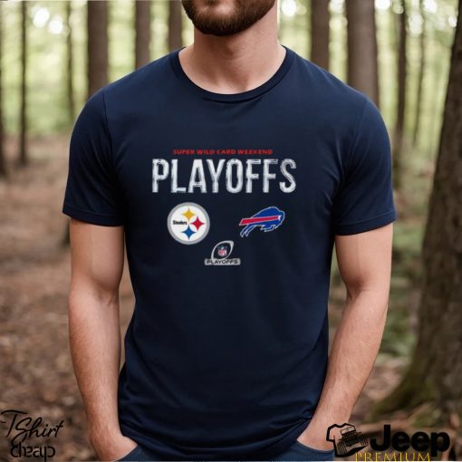 Pittsburgh Steelers Vs Buffalo Bills 2023 Super Wild Card Playoffs Unisex T Shirt