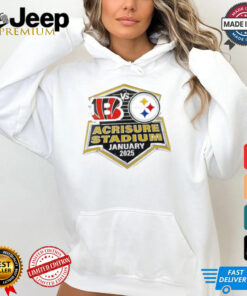 Pittsburgh Steelers Vs Cincinnati Bengals Gameday Acrisure Stadium January 2025 Shirt