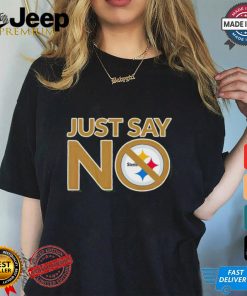 Pittsburgh Steelers just say no shirt