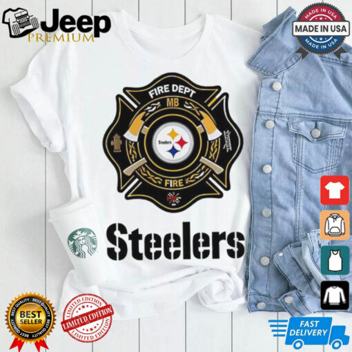 Pittsburgh Steelers shirt Firefighter Appreciation  logo