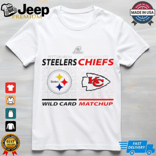 Pittsburgh Steelers vs Kansas City Chiefs 2024 Wild Card Matchup shirt