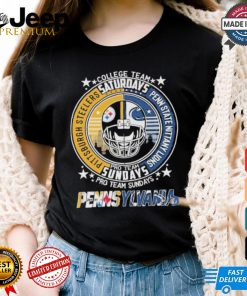 Pittsburgh steelers penn state nittany lions college team pro team weekends shirt