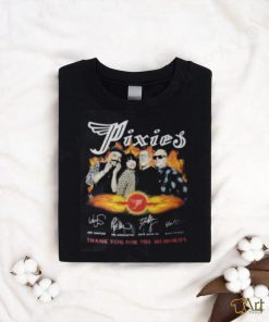 Pixies Thank You For The Memories Signatures Shirt