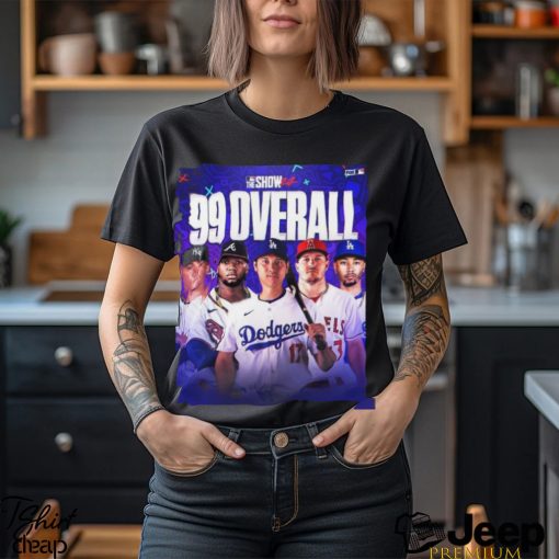 Players With 99 Overall Rating In Mlb The Show 24 shirt