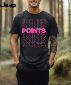 Points Points Points Pink t shirt