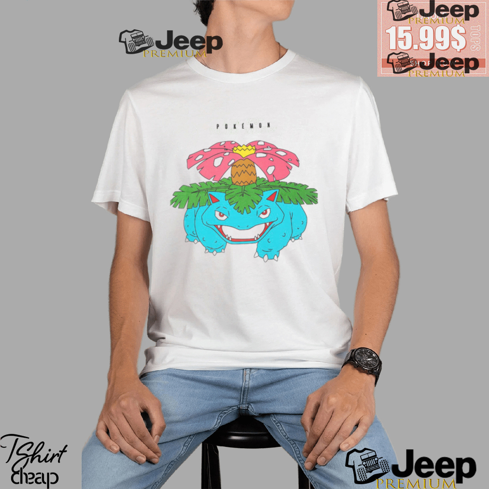 Pokémon Venusaur White T Shirt Pokémon Venusaur White T Shirt
