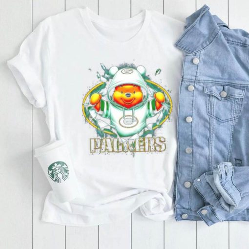 Pooh And FLN Football Team Green Bay Packers shirt