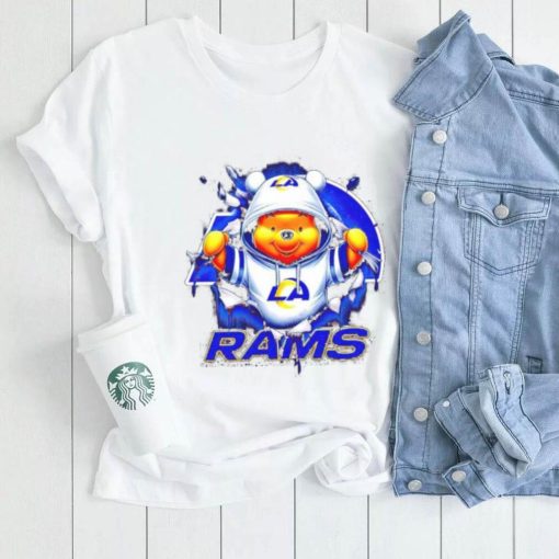 Pooh And FLN Football Team Los Angeles Rams shirt