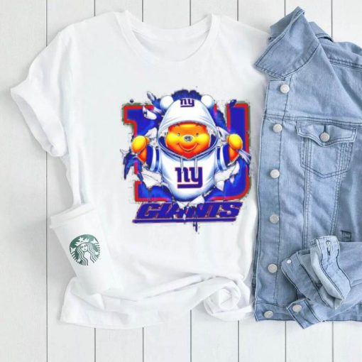 Pooh And FLN Football Team New York Giants shirt