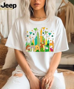 Pooh Bear St Patricks Day Lucky Magical Castle shirt