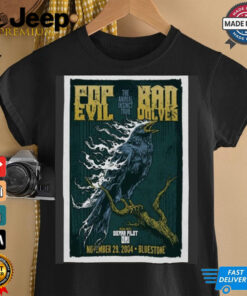 Pop Evil X Bad Wolves Columbus OH Nov 29 2024 Tour Shirt