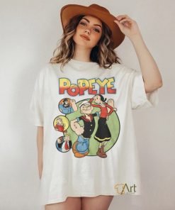 Popeye and olive oyl Merch shirt