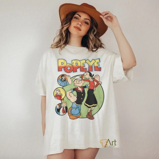 Popeye and olive oyl Merch shirt