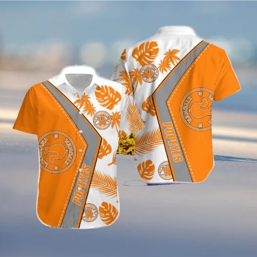 Popeyes Sunset Hawaiian Shirt Brands Logo Summer Aloha Men And Women