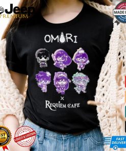 OMORI x Requiem Cafe Cute Chibi Characters T Shirt