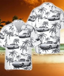 Porsche 911 Cabrio Oldtimer Hawaiian Shirt Beach Summer